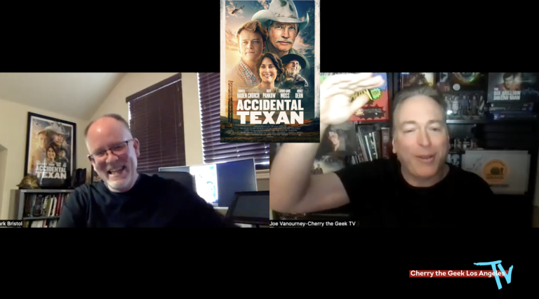 CHERRY THE GEEK TV: DIRECTOR MARK BRISTOL TALKS “ACCIDENTAL TEXAN,” “TRON:ARES”, AND “THE BEST USE OF CHICKENS IN A MAJOR MOTION PICTURE”